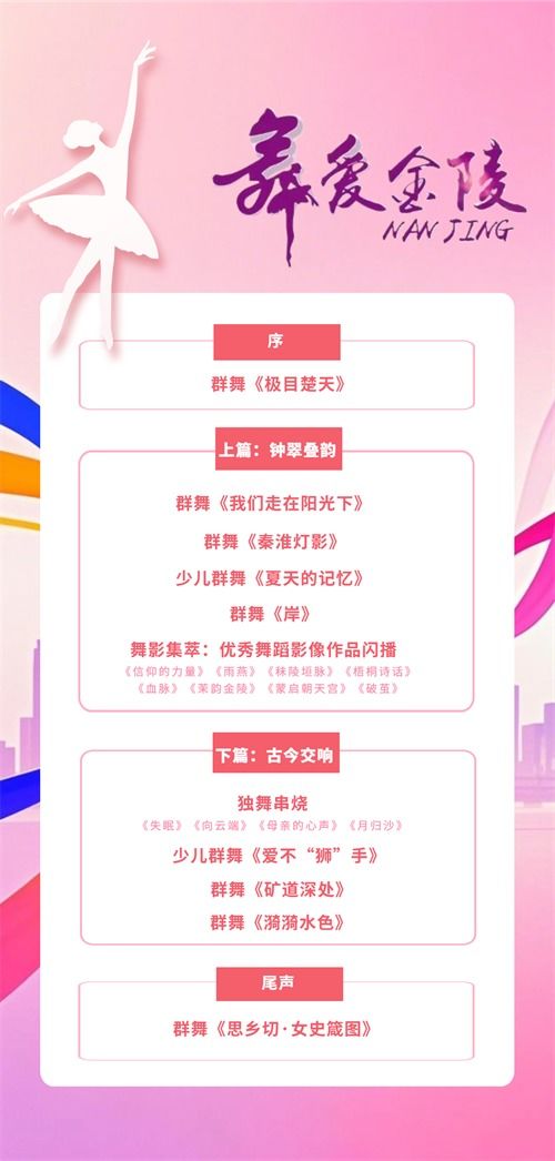 50張惠民票 近距離觀(guān)賞 荷花獎(jiǎng) 獲獎(jiǎng)作品 舞愛(ài)金陵 第二屆城市原創(chuàng)舞蹈作品展演來(lái)啦